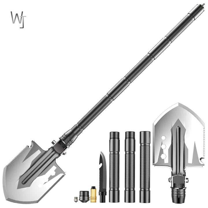 Outdoor Multi-Purpose Folding Shovel – All-in-One Survival Tool