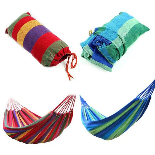 Outdoor Canvas Hammock – Relax in Pure Comfort